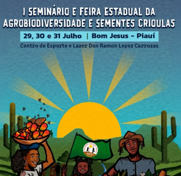 I Seminário e Feira Estadual da Agrobiodiversidade e Sementes Crioulas do Piauí